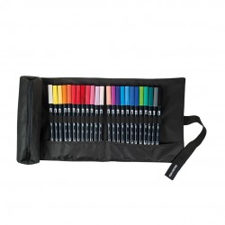 Astuccio Arrotolabile in Tessuto Koh-I-Noor 24 posti + Tombolino