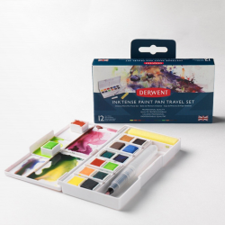 Set Colori da Viaggio, Derwent Inktense Paint Pan n.1
