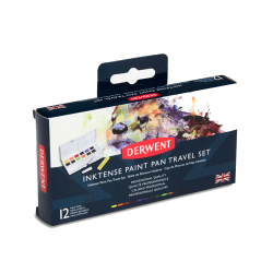 Set Colori da Viaggio, Derwent Inktense Paint Pan