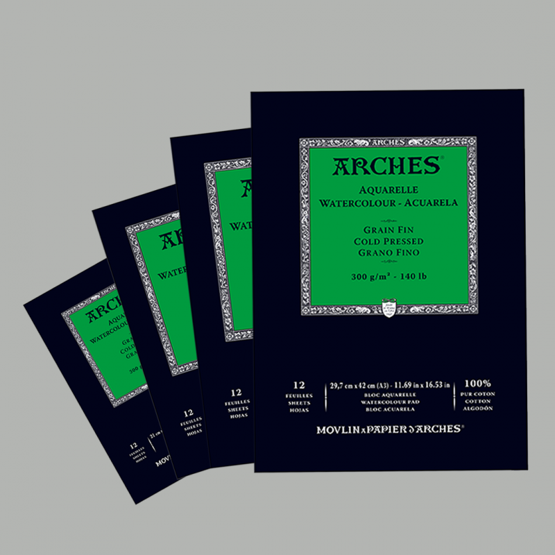 Blocco acquerello Arches - AQVARELLE ARCHES - 31 x 41 cm - 20