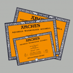 Blocchi Carta per Acquerello Arches Grana Grossa 20fg.