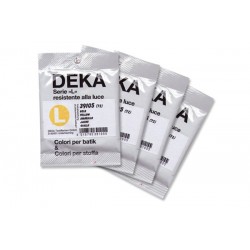 Deka Batik serie L - Tintura per tessuto - Bustina 10 gr. – La