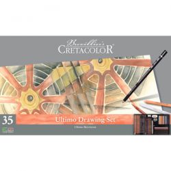 Set Matite Schizzo, Cretacolor Ultimo Drawing, 35pz.