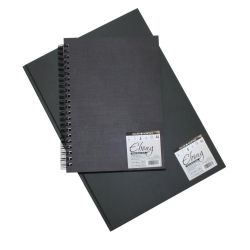 Sketchbook Ebony Black Daler Rowney Carta Nera 180gr.