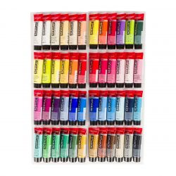 Set 6 Colori Acrilici Titan Da 125 Ml Ciascuno - Colori Acrilici Goya Studio - Per Artisti E Hobbisti