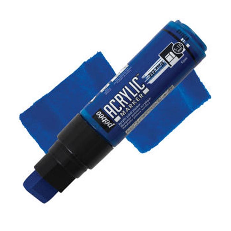 Edding 5000 Set 5 Pennarelli Acrilici Largo Punta Scalpello 5-10mm | Bianco, Nero, Giallo, Arancio, Rosa Fluo | Vernice Acrilica Waterproof Per Tela, Legno, Sassi