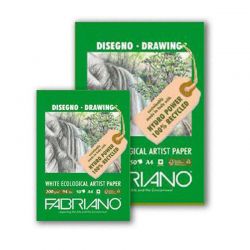 Blocco Disegno Fabriano Ecologico 200 gr.