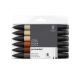 Set di 6 Pennarelli Terra Promarker Winsor&Newton