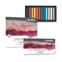 Gessetti Colorati Lyra Polycrayons Soft Confezioni