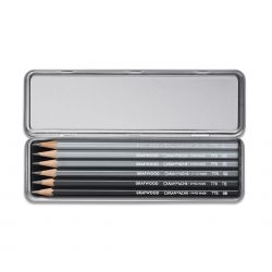 Matite Grafite Professionali Caran D'Ache Grafwood, Set 6 pz.