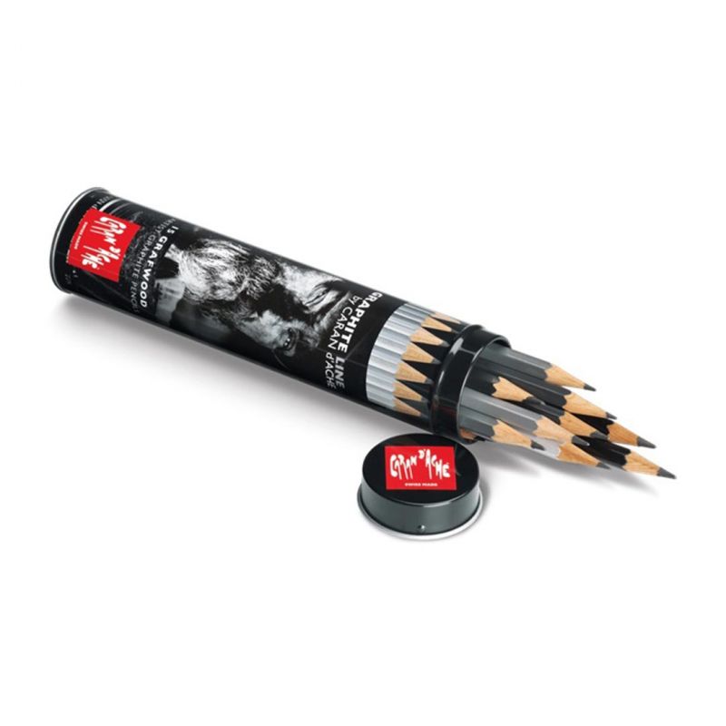 Matite Grafite Professionali Caran D'Ache Grafwood, Set 15 pz.