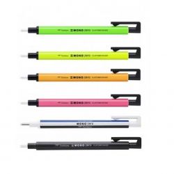 Tombow Gomma di Precisione Tonda Mono Zero Tombow Punta tonda - Neon Yellow