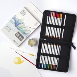 Astuccio di Matite Colorate Acquerellabili Winsor&Newton