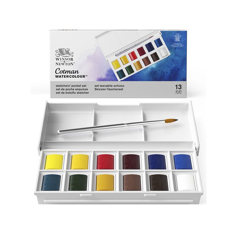 Set Matite da disegno Colorate Winsor&Newton CONFEZIONI 12 pz.