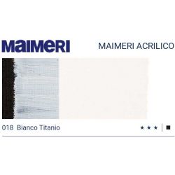 Colori Acrilici Maimeri Acrilico, 75 ml Maimeri Acrilico 020 BIANCO DI ZINCO