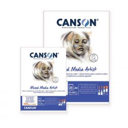 Mix Media Canson Blocco Artist, 300gr.