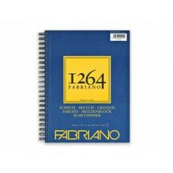 Carta Fabriano 1264 Blocco Schizzi c/spirale lato lungo