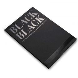 Carta nera da disegno Fabriano Black Black 300gr.