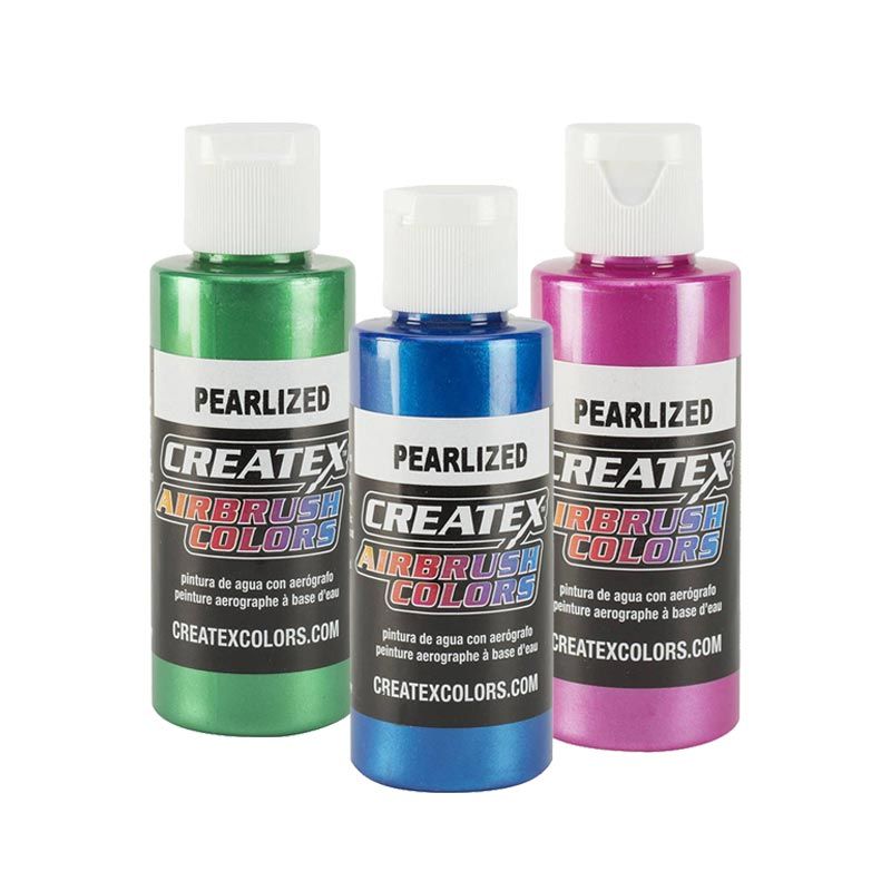 vendita Createx kit 6 colori perlati aerografo 60 ml