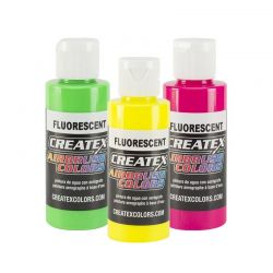 Colori Fluo per Aerografo Createx