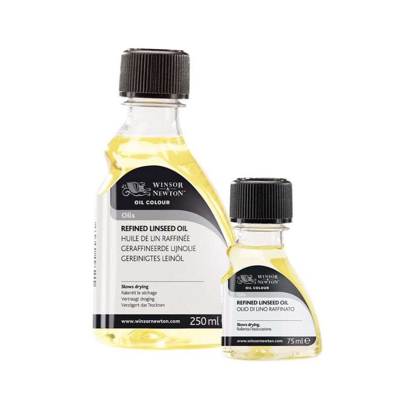 Olio di Lino Raffinato Winsor&Newton AUSILIARI 75 ml