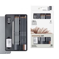 Confezione di Matite Schizzo da 10 pz. Winsor&Newton