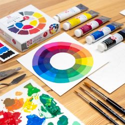 Set Colori Primari a Tempera Royal Talens Gouache