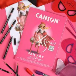 Carta da Disegno Canson XS Fan Art, 250 gr.