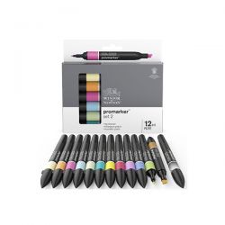 Set Pennarelli Promarker Winsor&Newton SET 2 13 pz.