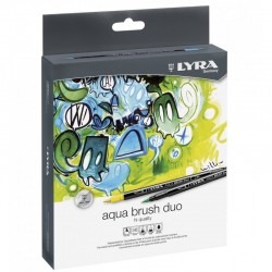 Lyra Set Pennarelli Aquabrush Duo