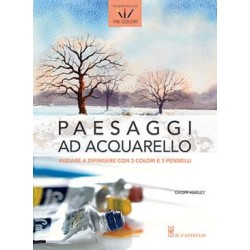 Paesaggi ad Acquarello più Semplice con Tre Colori