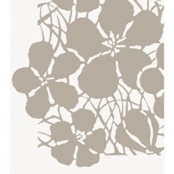 Stencil Fiori Stilizzati in Negativo