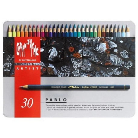 Conf. matite colorate Caran d'Ache "Pablo" 30pz