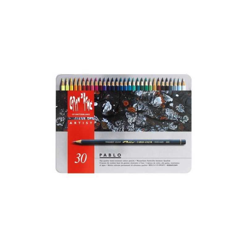 Conf. matite colorate Caran d'Ache "Pablo" 30pz