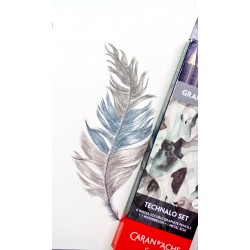 Caran D'Ache Technalo, Set 6 pz.