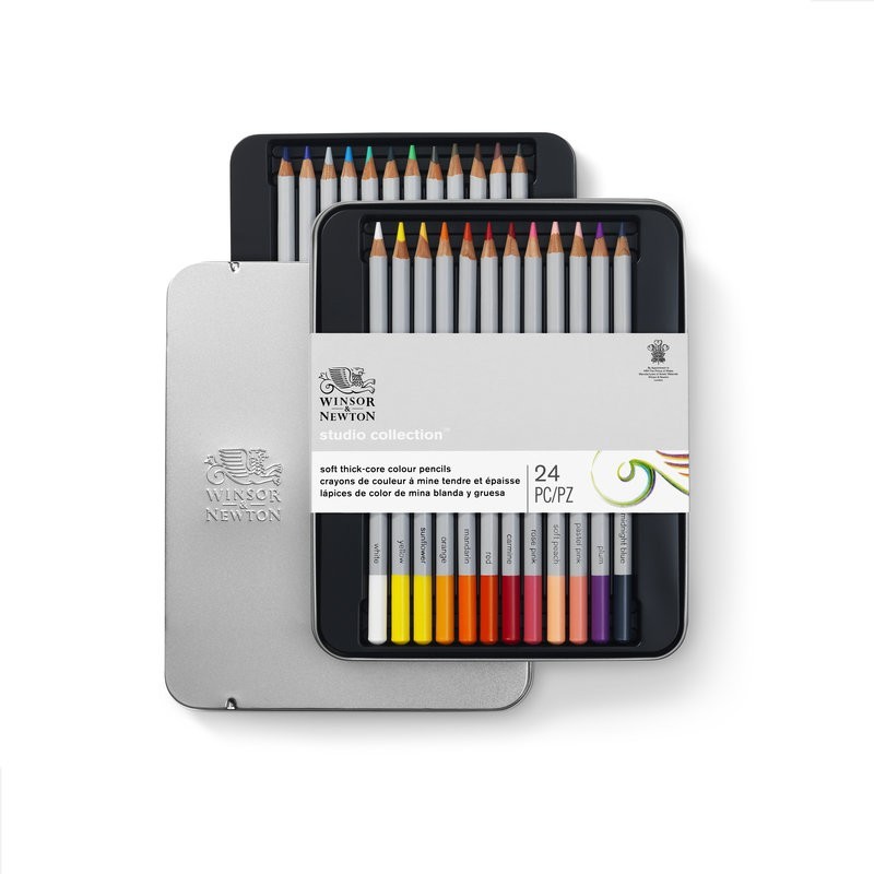 Set Matite da disegno Colorate Winsor&Newton CONFEZIONI 12 pz.