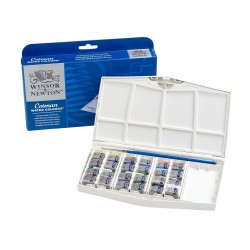 Set Acquerelli 24 ½ godet, Winsor&Newton Cotman