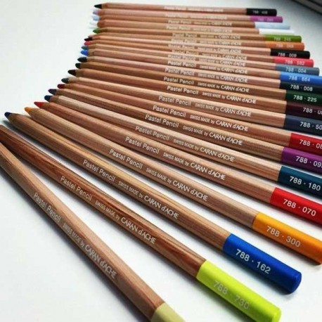 Matite Colorate Secche Pastel Pencils Caran D'Ache sciolte Caran D'Ache  Matita Pastel Pencil 901 Bianco