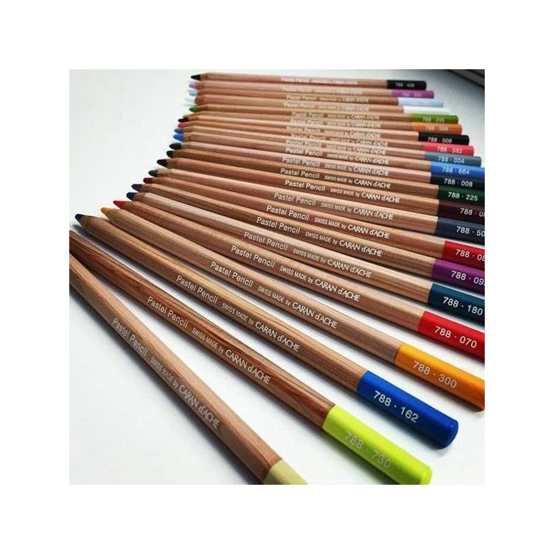 Matite Colorate Secche Pastel Pencils Caran D'Ache sciolte Caran D'Ache  Matita Pastel Pencil 811 Bianco Bismuth