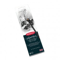 Set di Matite Grafite da 6 pz. Derwent Graphic