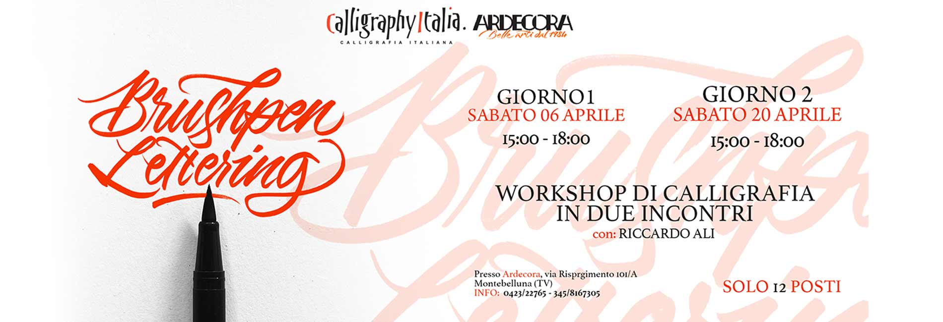 Corso di Calligrafia "Brushlettering"