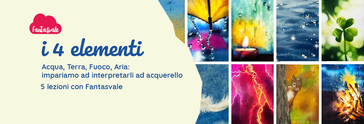 corso di acquerello con fantasvale