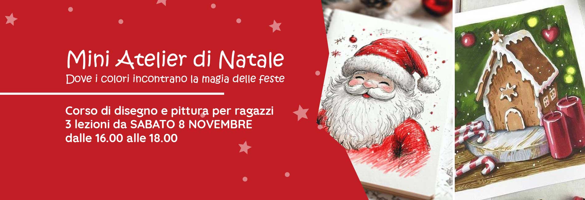 Corso di Pittura per Ragazzi Natale