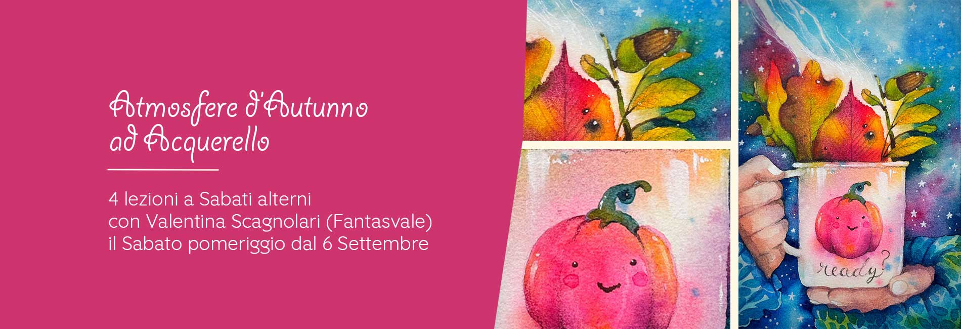 Corso di Acquerello con Fantasvale
