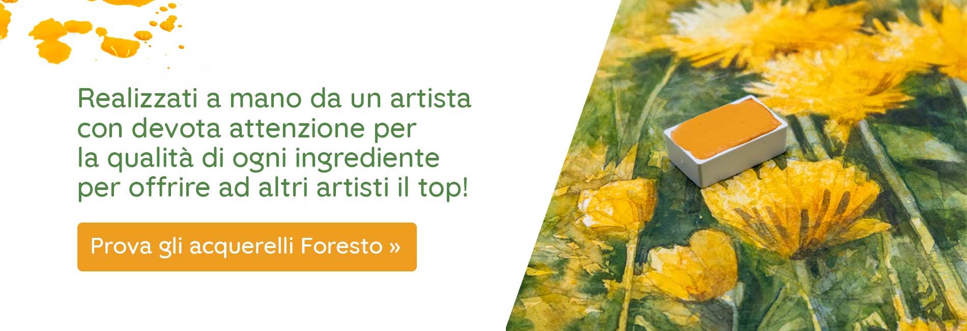 Acquerelli Foresto Artigianali Felice Feltracco
