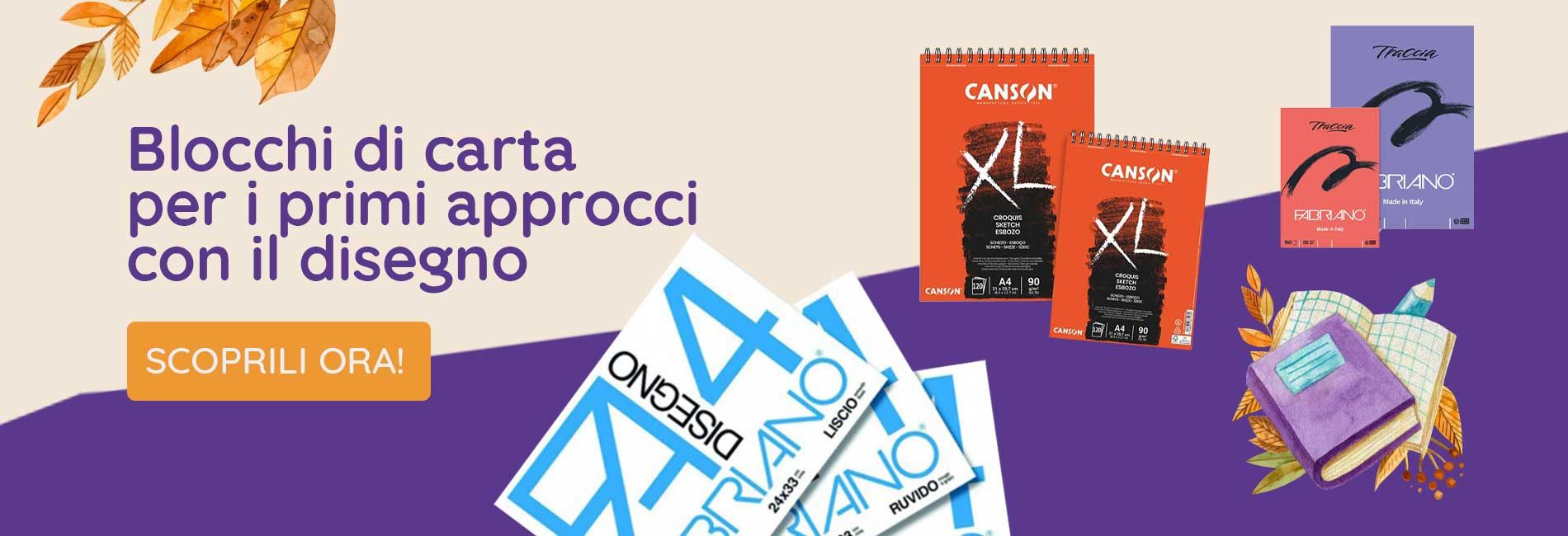 Blocchi di carta per la scuola