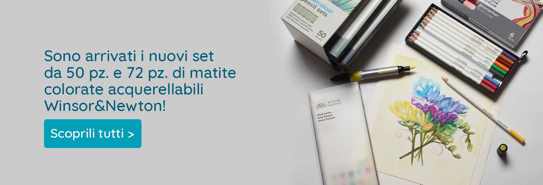 Matite Acquerellabili Winsor&Newton