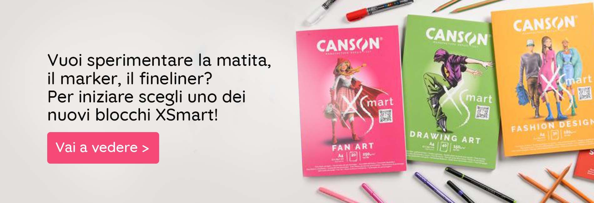 Blocchi di carta per iniziare a disegnare