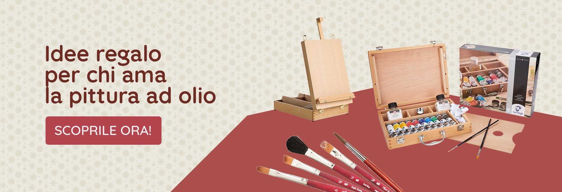 Regali per artisti pittura ad olio