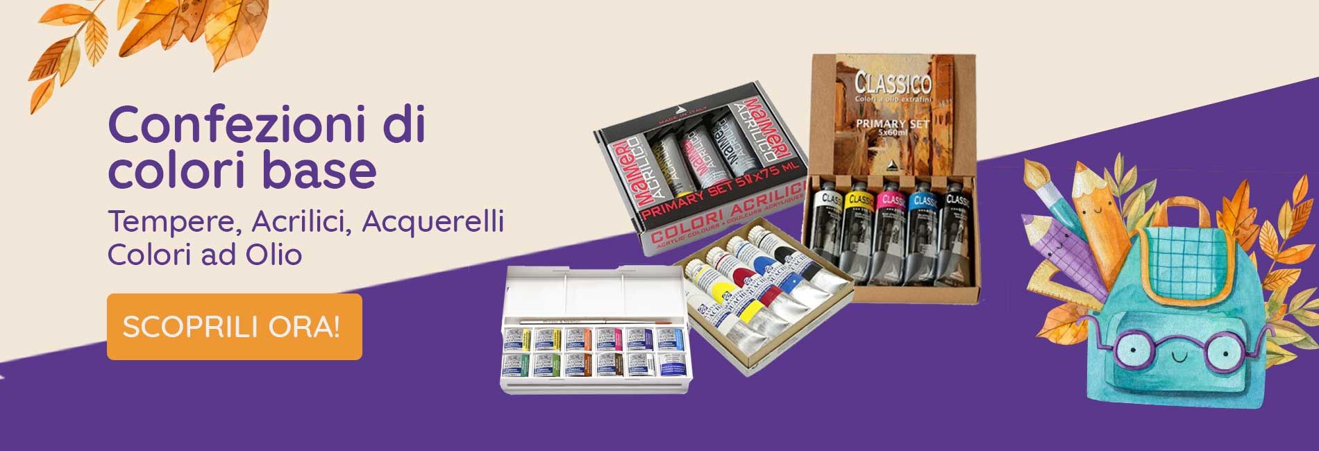 Set Colori per la Scuola